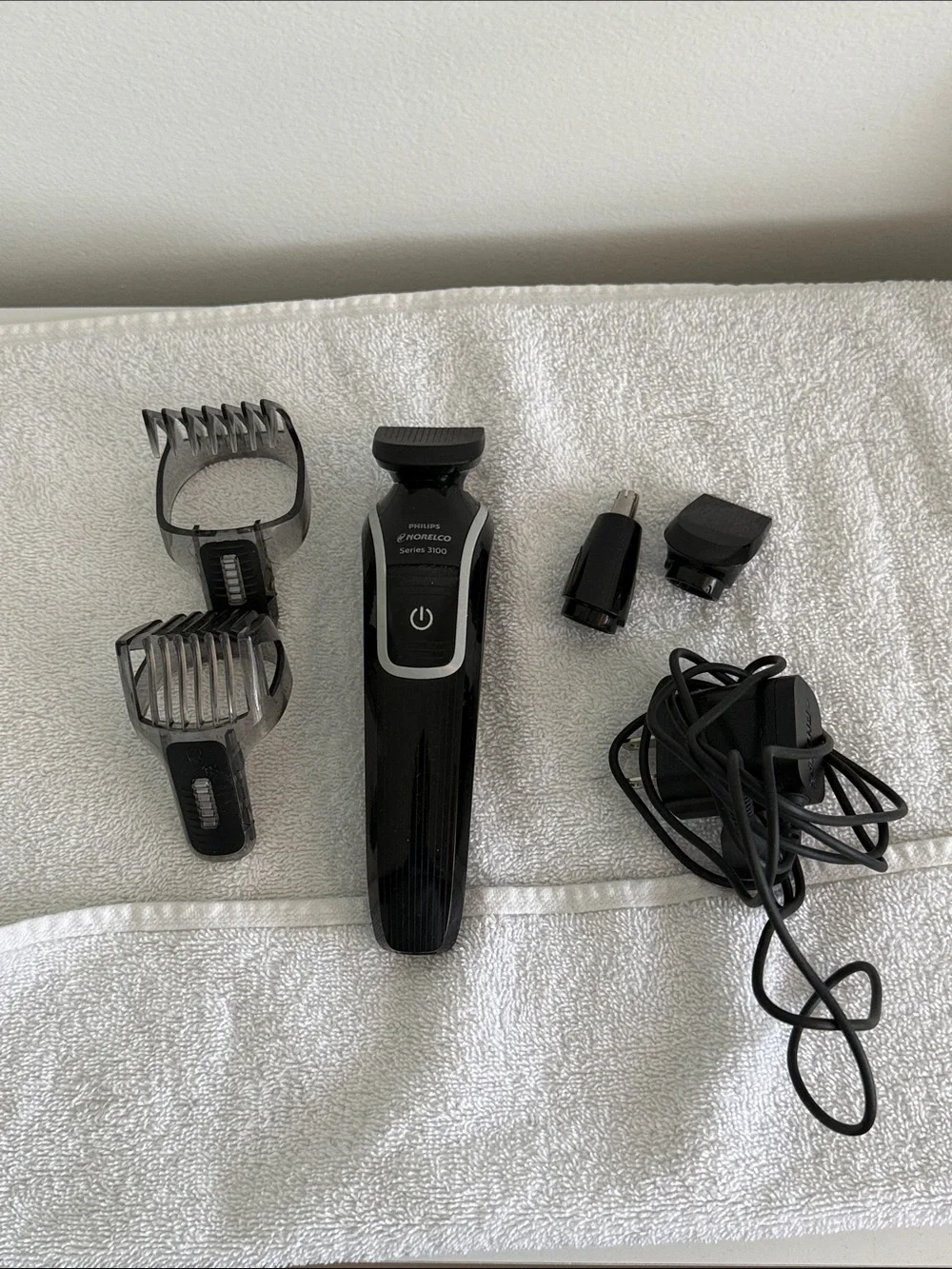 Philips Black Men's Grooming Kit with Multiple Attachments